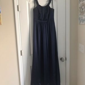 Navy blue dress